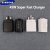 Original Samsung 45W USB Type C To C Super Fast Charger Adapter