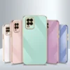 Luxury Premium Electroplated Gold Plated Case Cover and 3D Glass Protector For Samsung Galaxy A12