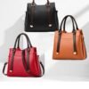 Luxury Premium PU Leather Satchel Shoulder Messenger Tote Purse Crossbody Bag