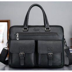 Alternative view of JEEP BULUO Briefcase Bags For Men Business Fashion Office Work Handbag