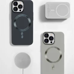 Luxury Ultra thin For Magsafe Matte Magnetic Wireless Charge Case Cover For iPhone For iPhone 15 Pro/15 Pro Max