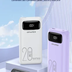 Premium Awei P169K Fast Charging 20,000Mah Power bank