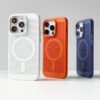 Luxury Premium Magnetic Grid Breathable Heat Dissipation Cooling Slim Case Cover For iPhone Series