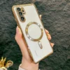 Luxury Premium Soft Silicone Magsafe Transparent Case Cover For Huawei P30 Pro