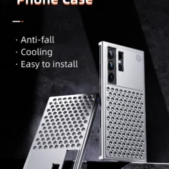 Luxury Ultra thin Aluminum Alloy Heat Dissipation Aromatherapy Anti-Scratch Slim Case Cover For Samsung Galaxy S24 Ultra