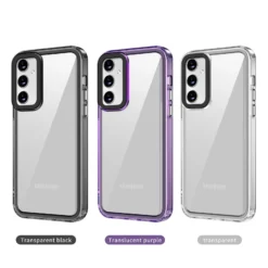 Luxury Premium Transparent TPU Bumber Case Cover For Samsung Galaxy A Series