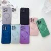 Luxury Premium Magsafe Magnetic Matte Silicone Shockproof Case Cover For iPhone Series