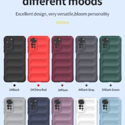 Luxury Liquid Silicone Coque Global Shockproof Case and 3D Glass Protector For Redmi Note 11/Note 11 Pro