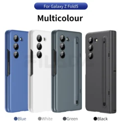 Luxury Premium Invisible Stand Hinge Stand Case Cover With S Pen For Samsung Galaxy Z Fold 5