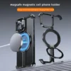 Luxury Premium Metal Framless Magsafe Magnetic Stand Phone Case Cover For iPhone Series