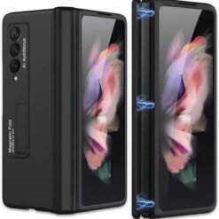 Alternative view of Samsung Galaxy Z Fold 3 Kickstand Phone Magnetic Case