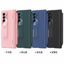 Luxury Premium Plating Hard Hinge ProtectionCase Cover with Capacitance S pen For Samsung Fold Series