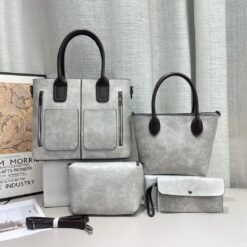 Alternative view of 4 in 1 PU Leather Design Large Capacity Cross shoulder Women Handbags