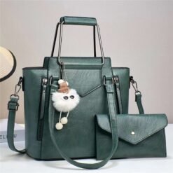 Alternative view of Luxury Premium Fashion PU Leather Classic 2 in 1 Purse and Crossbody Shoulder Bag