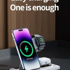 Alternative view of NEW 4 in1 Wireless 15W Wireless Fast Charging Dock Station
