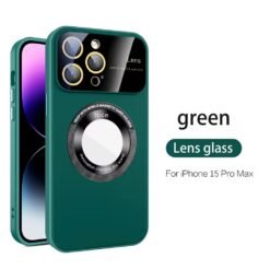 Alternative view of Luxury Premium Fashionable Magnetic With Lens Protector Case Cover For iPhone 14 Pro