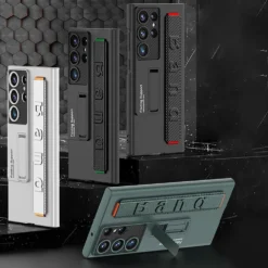 GKK Finger Hand Grip Band Belt Strap Case Cover For Samsung Galaxy S22 Ultra