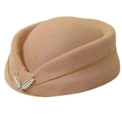 Alternative view of Luxury Premium Stewardess Beret Party Cosplay Formal Party Costume Hat