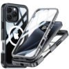 Luxury Premium Full Body Protection 360 Degrees Double Sided Magsafe Shockproof Case Cover For iPhone Series