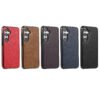 Luxury Premium PU Line Leather Stitching Case Cover For Samsung Galaxy A35/A55