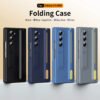 Luxury Premium 360 Full Protection Hinge Pen Folding Case Cover For Samsung Galaxy Z Fold 5/Z Fold 6