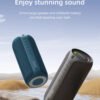 ZEALOT-S32MAX Portable Bluetooth Speaker 20W IPX5 Waterproof Powerful Sound Bluetooth Speaker