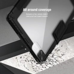 Alternative view of Nillkin Bumper Pro Leather Slide Camera Protection Shield Smart Flip Caser Cover For iPad Series