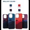 Luxury Premium Patterned Cloud Hard PC Metal Lens Slim Magsafe Magnetic Matte Karbon Case For iPhone Series