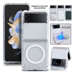 Luxury Premium Shockproof Clear MagSafe Magnetic Cover Case For Samsung Galaxy Z Flip 3/ Z Flip 4