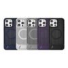 Luxury Premium Mesh Heat Cooling Wireless Charging MagSafe Invisible Stand Hard Case Cover For iPhone Series