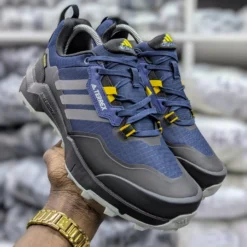 Adidas Terrex Continental rubber and Primegreen Goretex Material Outdoor Mid-Hiking Shoes