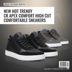 Alternative view of CK Premium Leather High Cut Sneakers