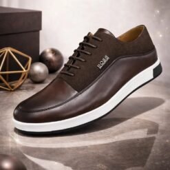 BOSS Premium Leather Derby Comfort Edition