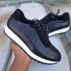 Alternative view of GV Embossed Medallion Urban Leather Sneakers