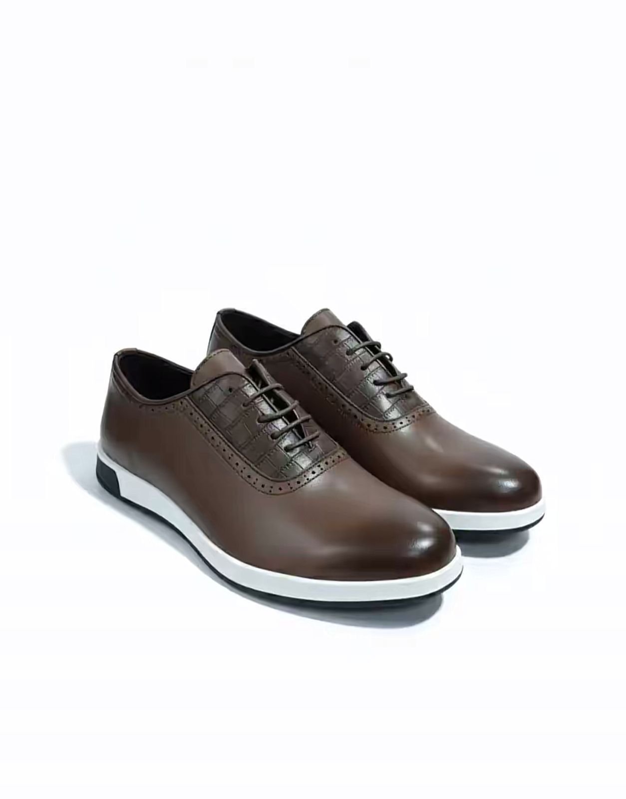 Berluti Croc-Embossed Oxford Leather shoes - Image 8