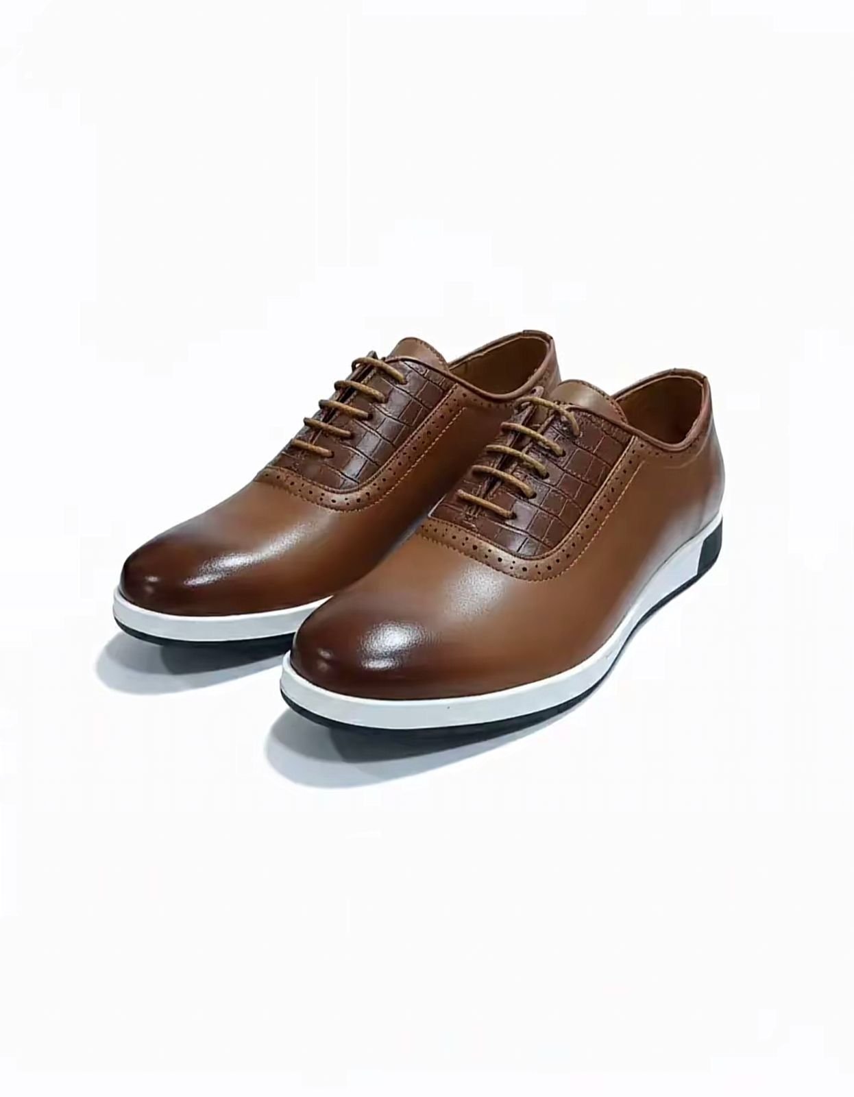 Berluti Croc-Embossed Oxford Leather shoes - Image 4