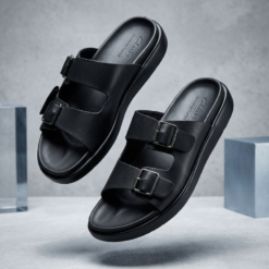 The Matte Double-Buckle All-Terrain Slip-On Sandal