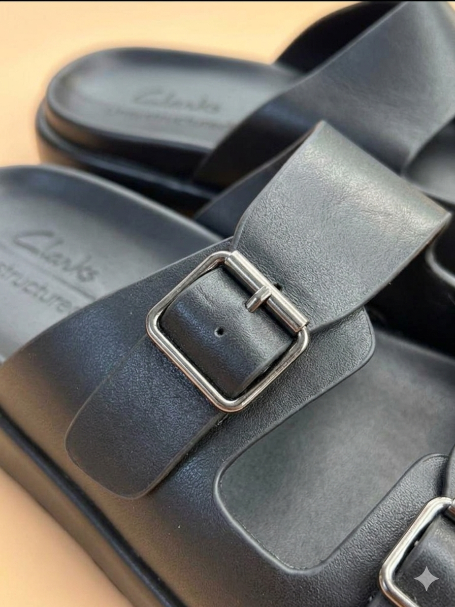 The Matte Double-Buckle All-Terrain Slip-On Sandal - Image 4