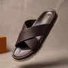 The City Cross Weave Luxe Sandals