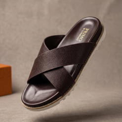 The City Cross Weave Luxe Sandals