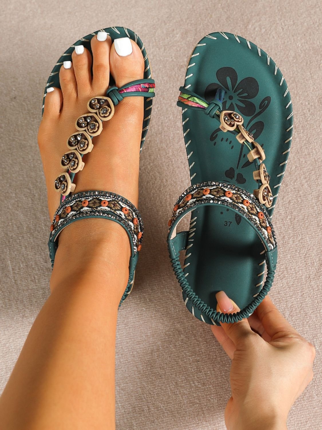 Premium Quality Bohemian Comfortable Summer Sandal - Image 8