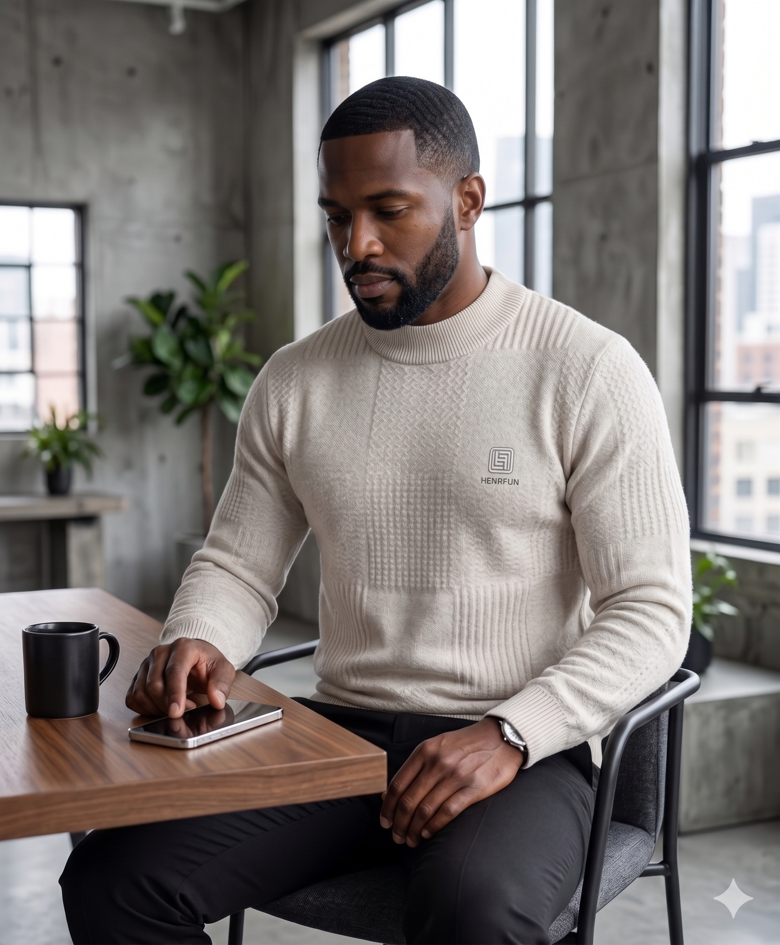Snowcrest Premium Knit Sweater - Image 5