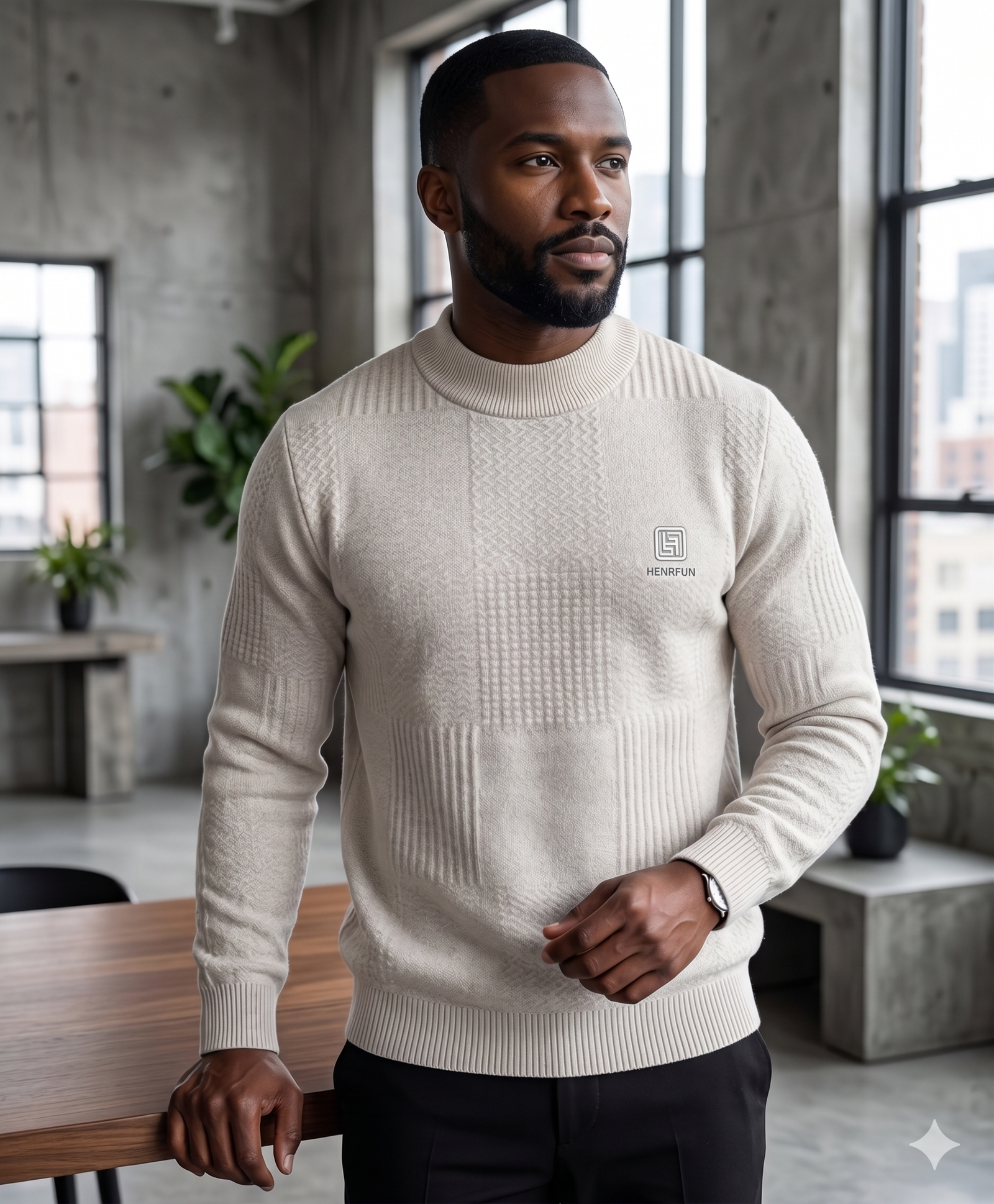 Snowcrest Premium Knit Sweater - Image 6