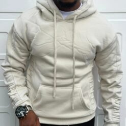Alternative view of The Vanguard Ribbed-Side Hoodie