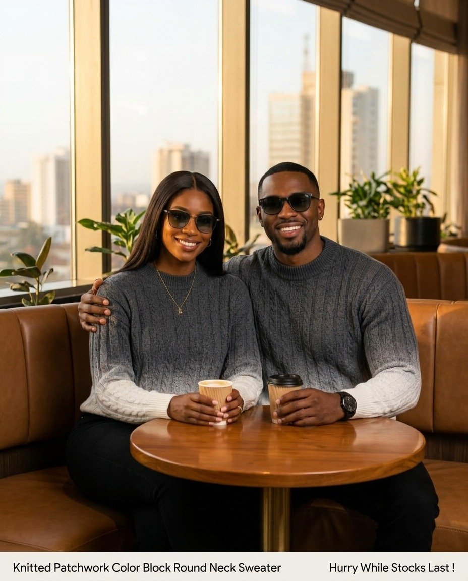 Sienna Premium Gradient Knit Unisex Pullover - Image 16