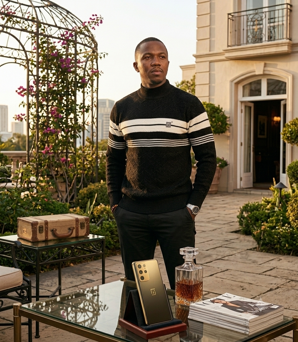Northcrest™ Premium Textured Mock Neck Sweater