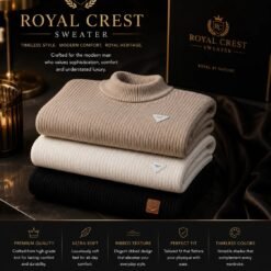 Alternative view of Royal Crest Sweater