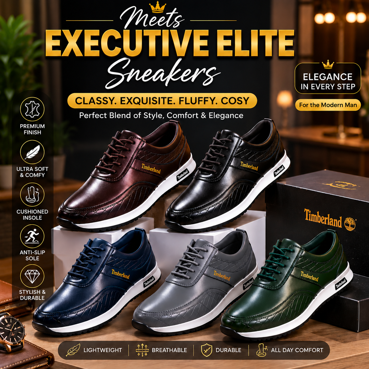 Executive Elite Sneakers - Image 5