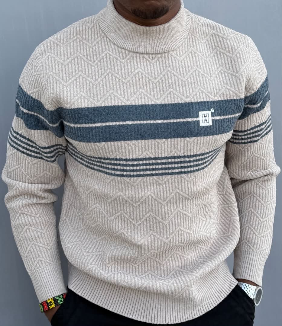 Northcrest™ Premium Textured Mock Neck Sweater - Image 10