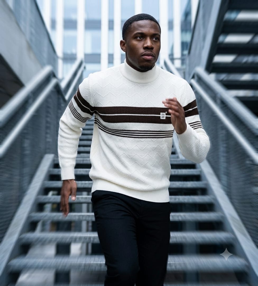 Northcrest™ Premium Textured Mock Neck Sweater - Image 17